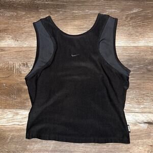 Nike workout crop top, black, women’s, size small (4-6)